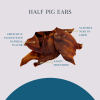 Platinum Pet Treats - Half Pig Ear (Pack of 25)