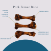 Platinum Pet Treats - Pork Femur Bone (Pack of 3)