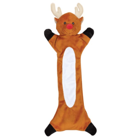 Zanies Festive Unstuffies Reindeer