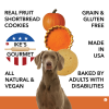 Ike's Gourmet Pumpkin Pie Dog Treat Cookies - Real Fruit Shortbread Cookies Vegan and All-Natural Grain and Gluten Free Made in USA