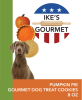 Ike's Gourmet Pumpkin Pie Dog Treat Cookies - Real Fruit Shortbread Cookies Vegan and All-Natural Grain and Gluten Free Made in USA