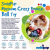 Magnum Crazy Bounce Ultra Durable Rubber Chew & Retrieving Toy