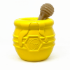 Large Honey Pot Durable Rubber Treat Dispenser & Enrichment Toy