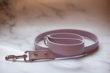 Biothane Leash (Color: lavender, size: 4 feet)