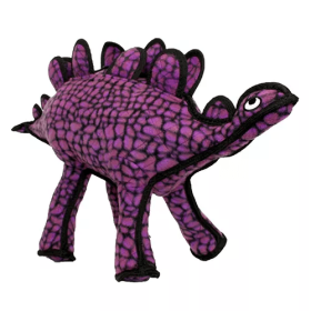 Tuffy Dinosaur Stegosaurus (Color: Purple, size: large)