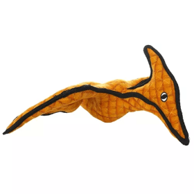 Tuffy Dinosaur Pteradactyl (Color: Orange & Yellow, size: large)