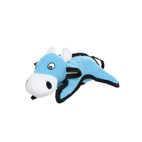 Tuffy Jr Barnyard Cow (Color: Blue, size: Junior)