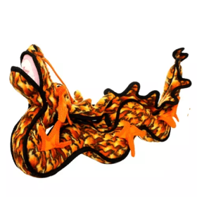 Tuffy Dragon Orange (Color: Orange & Black, size: one size)