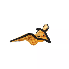 Tuffy Jr Dinosaur Pteradactyl (Color: Orange & Yellow, size: Junior)