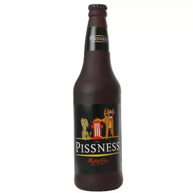 Silly Squeaker Beer Bottle Pissness (Color: black, size: one size)