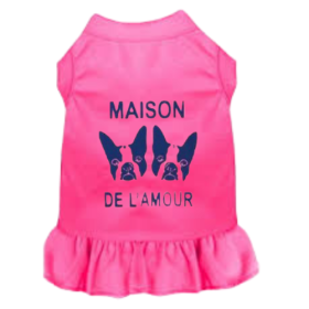 Maison De L' Amour (Color: Hot Pink, size: X Small)