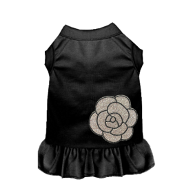 My Glam Camellia (Color: black, size: X Small)