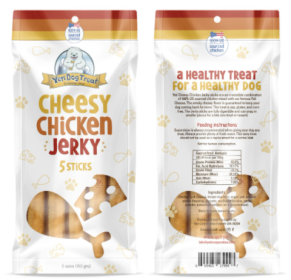 Yeti Cheesy Chicken Jerky (Color: Brown, size: 5 oz)