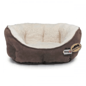 SP ThermaPet Boster Bed 26In (Color: Brown, size: 26in)