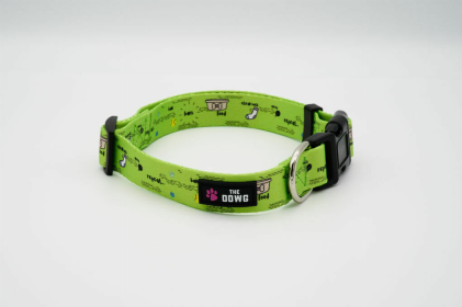 The Dowg Dog Collar (Color: Ball, Fun, Repeat, size: S)